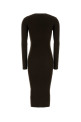 Chocolate polyester blend dress Brown FEAR OF GOD ESSENTIAL (192HO259022FW)