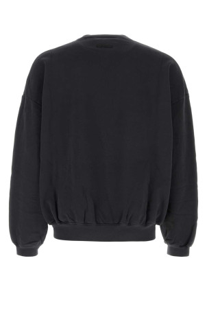 Slate cotton oversize sweatshirt Gray FEAR OF GOD ESSENTIAL (192SP264451F)