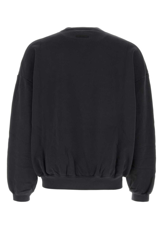 Slate cotton oversize sweatshirt Gray FEAR OF GOD ESSENTIAL (192SP264451F)