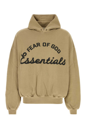 Beige cotton oversize sweatshirt FEAR OF GOD ESSENTIAL (192SP264462F)