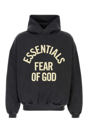 Slate cotton oversize sweatshirt Gray FEAR OF GOD ESSENTIAL (192SP266701F)
