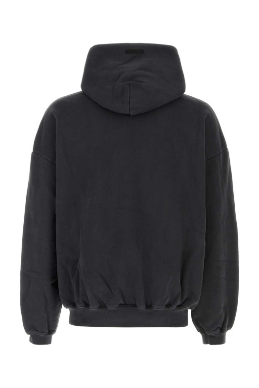 Slate cotton oversize sweatshirt Gray FEAR OF GOD ESSENTIAL (192SP266701F)