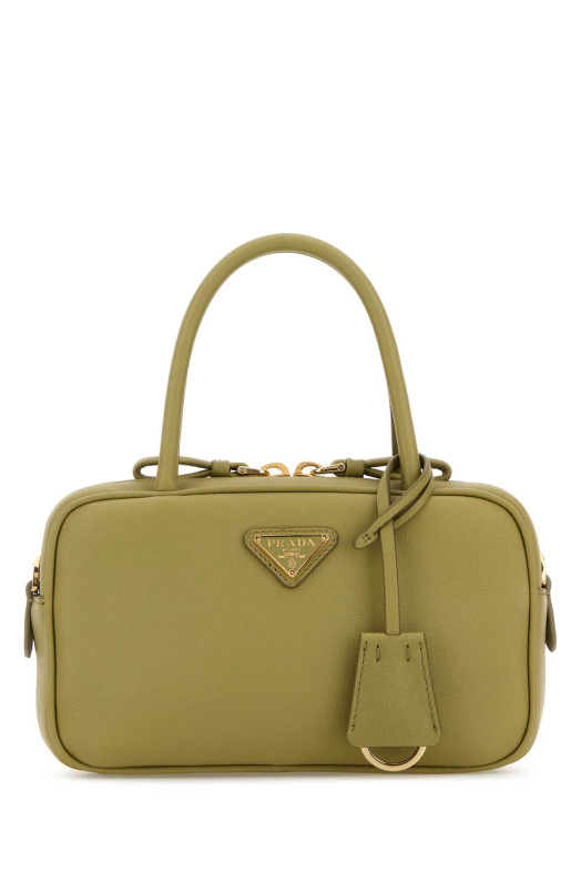 Sage green leather handbag PRADA (1BB1522CYS)