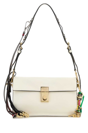 Небольшая сумка через плечо Prada Soft Sound из белой кожи PRADA (1BD379VOO62C6A)