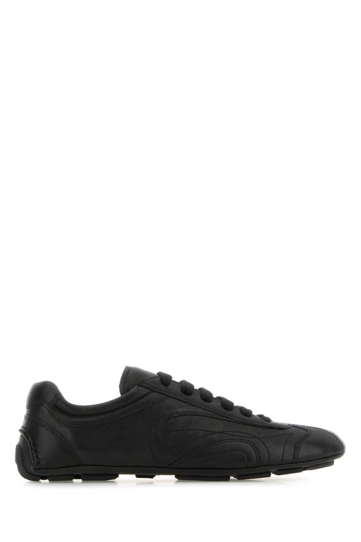 Black nappa leather Montecarlo Re-Edition 2005 sneakers Black PRADA (1E247OFDD10EFX)