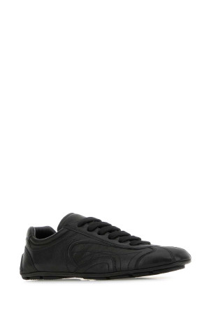 Black nappa leather Montecarlo Re-Edition 2005 sneakers Black PRADA (1E247OFDD10EFX)