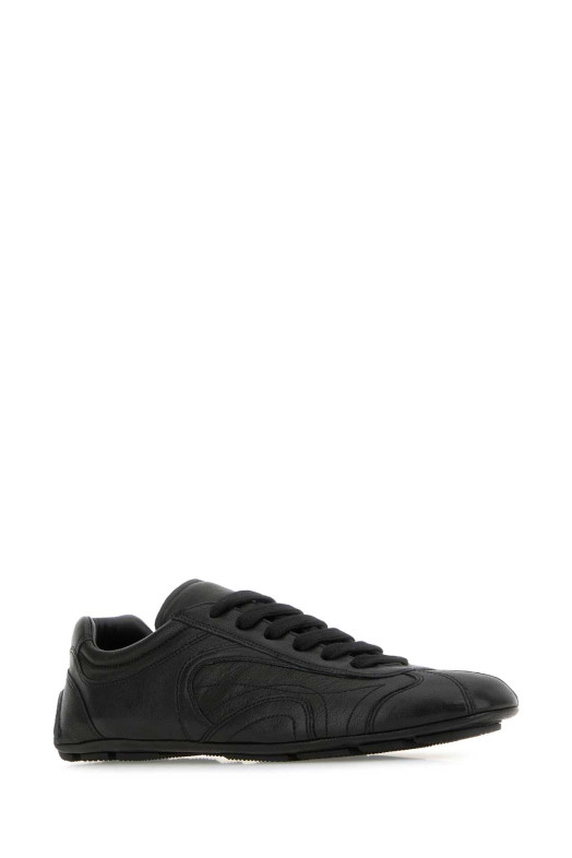 Black nappa leather Montecarlo Re-Edition 2005 sneakers Black PRADA (1E247OFDD10EFX)