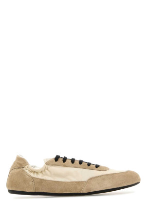 Two-tone Re-Nylon and suede Collapse sneakers PRADA (1E959NF005LZ4)