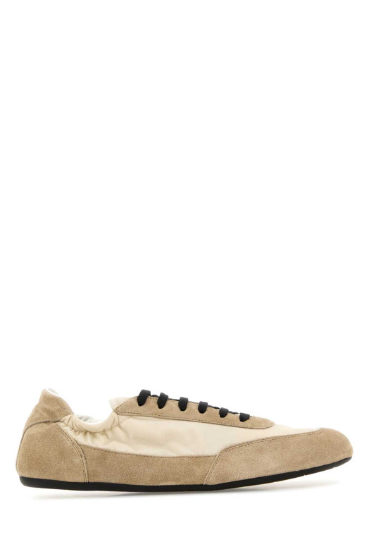 Two-tone Re-Nylon and suede Collapse sneakers PRADA (1E959NF005LZ4)