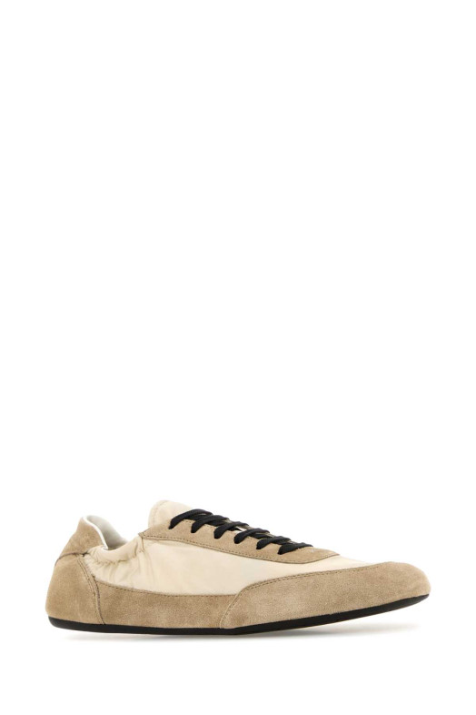Two-tone Re-Nylon and suede Collapse sneakers PRADA (1E959NF005LZ4)