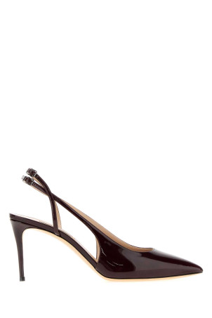 Burgundy leather Chanel pumps CASADEI (1G669B0801TIFFA3812)