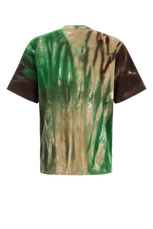 Multicolor cotton oversize t-shirt Green BAPE (1K70109010)