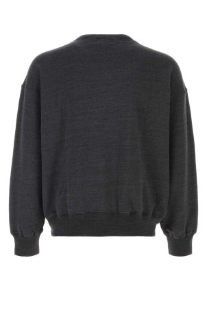 Graphite cotton oversize sweatshirt Gray BAPE (1K80113007)