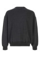 Graphite cotton oversize sweatshirt Gray BAPE (1K80113007)
