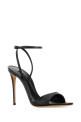 Black leather Minorca sandals Black CASADEI (1L293J1001MINOR9000)