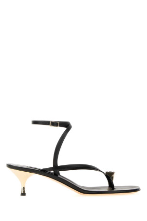 Black leather thong sandals CASADEI (1N254B0501C3025)