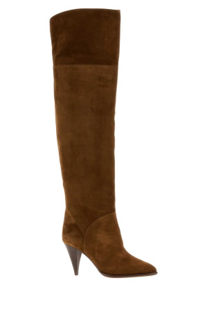 Brown suede boots CASADEI (1T094C0801NOMAD2608)