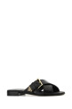 Чорні шкіряні капці Black PRADA (1XX778F010248)