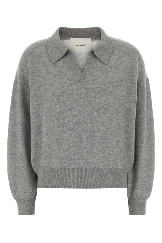 Grey cashmere Katriel sweater LISA YANG (2026310)