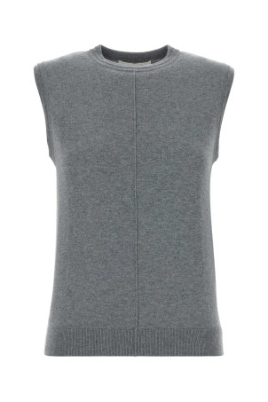 Grey cotton blend Agna vest LISA YANG (2026422)