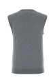 Grey cotton blend Agna vest LISA YANG (2026422)