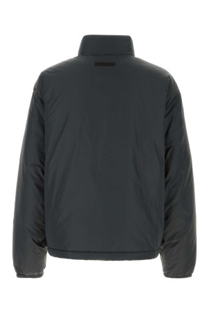 Charcoal nylon down jacket FEAR OF GOD ESSENTIAL (202HO258151F)