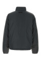 Пуховик из нейлона цвета «антрацит» FEAR OF GOD ESSENTIAL (202HO258151F)