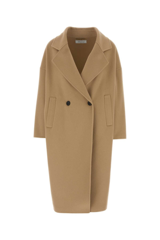 Camel wool blend coat AFTERCOAT (208170)