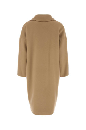 Camel wool blend coat AFTERCOAT (208170)