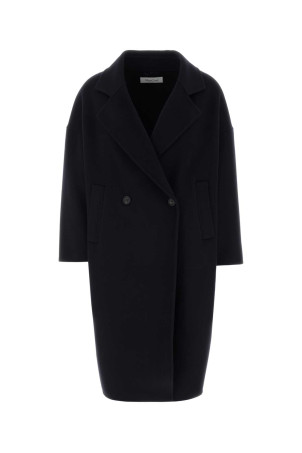 Midnight blue wool blend coat AFTERCOAT (208170)