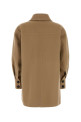 Beige wool blend coat AFTERCOAT (208270)