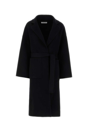 Black wool blend coat Black AFTERCOAT (208470)