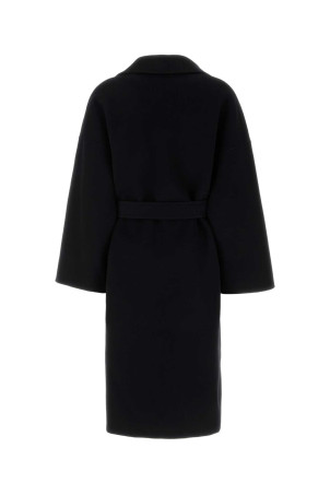 Black wool blend coat Black AFTERCOAT (208470)