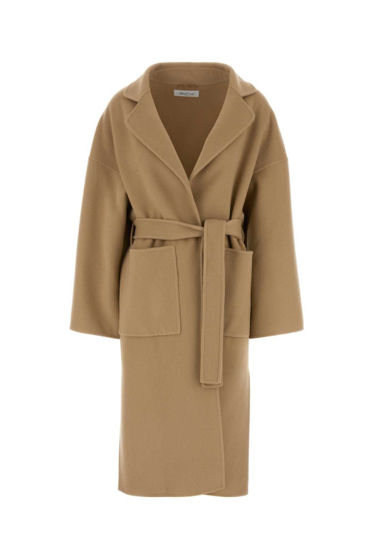 Camel wool blend coat AFTERCOAT (208470)