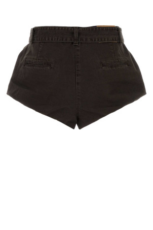 Chocolate denim shorts Brown MAGDA BUTRYM (209726)