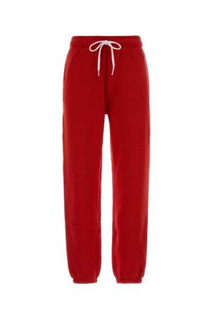 Red cotton blend joggers POLO RALPH LAUREN (211971700)