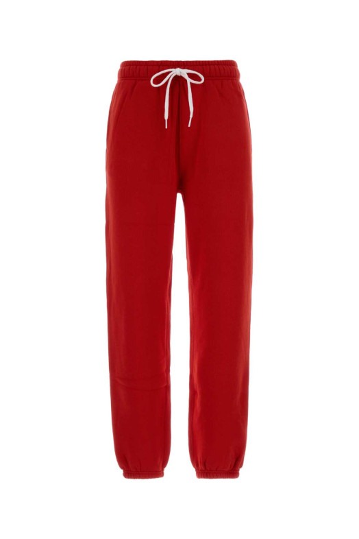 Red cotton blend joggers POLO RALPH LAUREN (211971700)