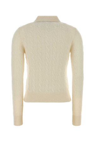 Ivory wool blend polo shirt POLO RALPH LAUREN (211972132)