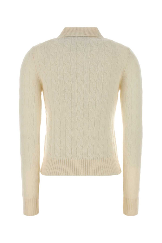 Ivory wool blend polo shirt POLO RALPH LAUREN (211972132)