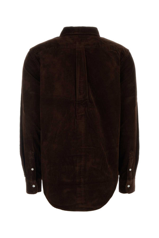 Chocolate corduroy shirt White POLO RALPH LAUREN (211A93203)