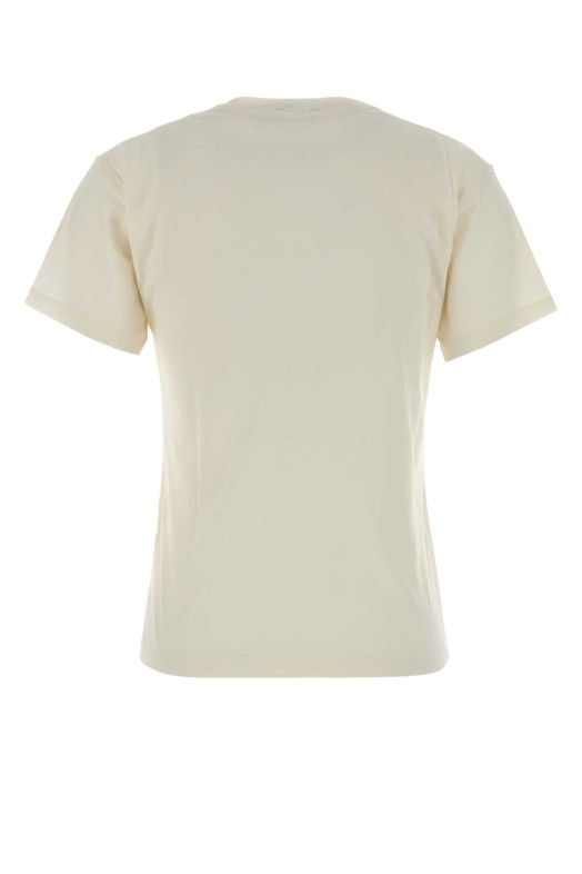 Cream cotton t-shirt POLO RALPH LAUREN (211B17774)