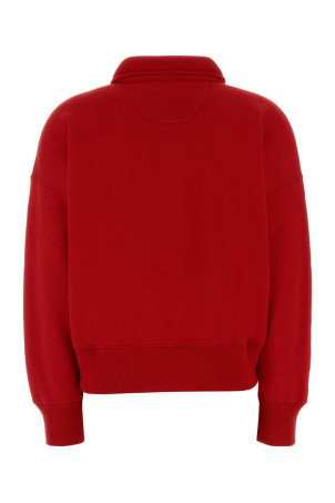 Red cotton blend polo shirt POLO RALPH LAUREN (211B18685)