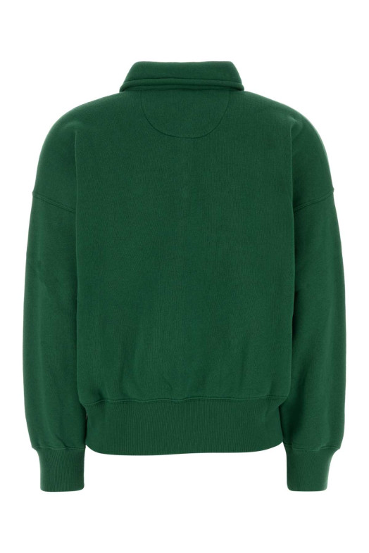 Green cotton blend polo shirt POLO RALPH LAUREN (211B18685)