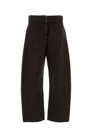 Chocolate denim jeans Brown MAGDA BUTRYM (212726)