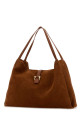 Caramel suede shopping bag SALVATORE FERRAGAMO (219805789605)