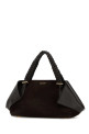 Dark brown suede handbag Brown SALVATORE FERRAGAMO (219865789526)