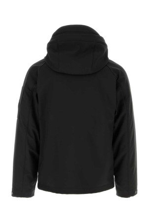 Black stretch polyester jacket Black C.P. COMPANY (21CMOW004A006097A)