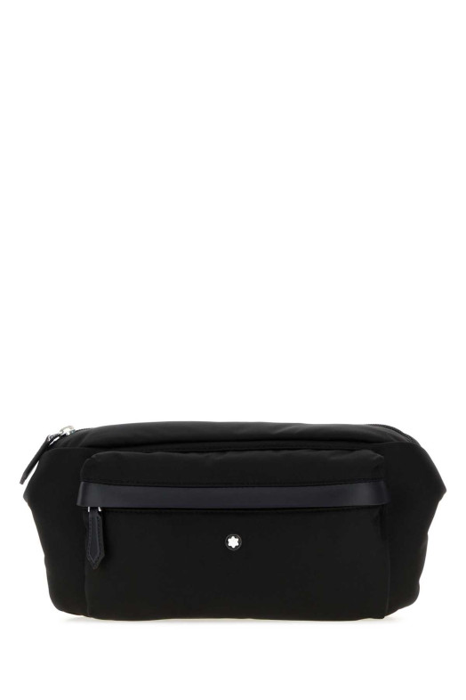 Black canvas belt bag MONTBLANC (222899)