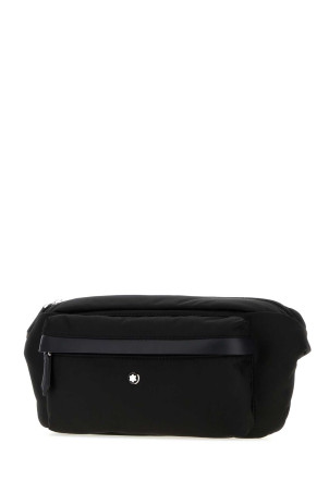 Black canvas belt bag MONTBLANC (222899)
