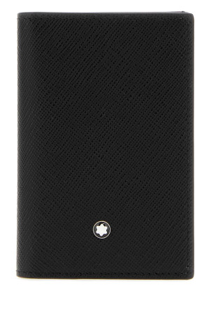 Black leather card holder MONTBLANC (223041)